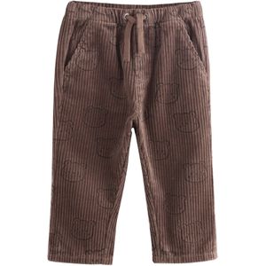 Next Broek  chocoladebruin / zwart