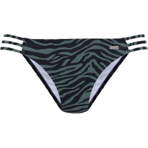 Venice Beach - Riella - Bikinibroekje - Zwart/olijf - Dierenprint