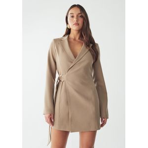 BWLDR Jurk 'SAVAYA'  taupe