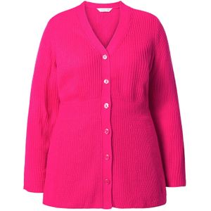 MIAMODA Gebreid vest  pink