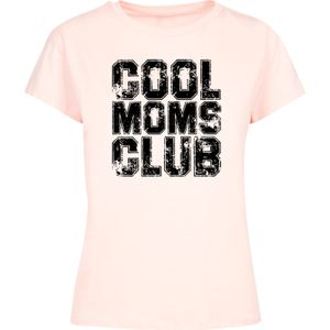 F4NT4STIC Shirt 'Mothers Day Modern Love Statement Trendy Slogan'  pastelroze / zwart