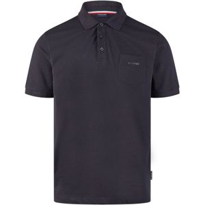 HECHTER PARIS Shirt  donkerblauw / rood / wit