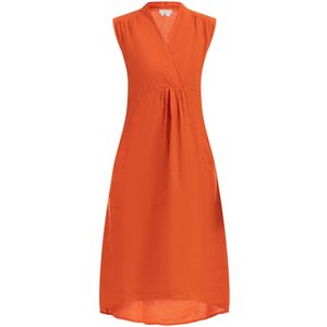 RISA Jurk  donkeroranje