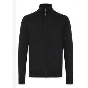 !Solid Gebreid vest ' SDAKALAS '  zwart