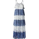 Pepe Jeans Jurk ' DELIA'  blauw / wit
