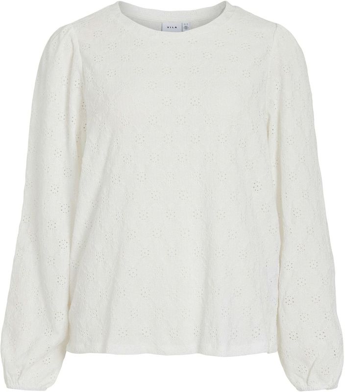 VILA Shirt 'VIASTA'  wit
