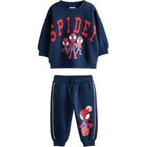 Next Joggingpak 'Spiderman'  blauw / navy / rood
