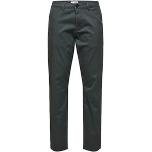 SELECTED HOMME Slim Fit Broek SLHNEW MILES Dark Shadow