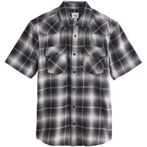 Next Overhemd  donkerbeige / zwart / wit