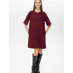 NÜMPH Jurk 'BROOKLYN'  wijnrood