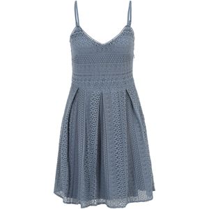 VERO MODA Jurk 'HONEY'  duifblauw