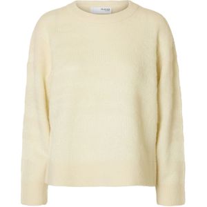 SELECTED Trui 'SLFBILLIE'  sand