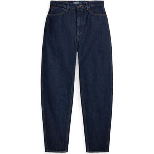 Ankle straight fit jeans met steekzakken
