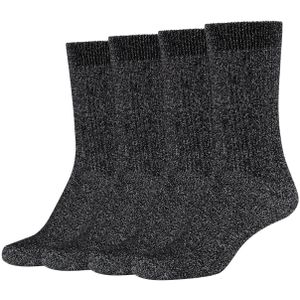 s.Oliver Sokken  zwart gemêleerd