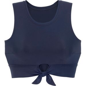 Look - Unikleur - Bikinitop - Marine - Polyamide - Zonder Sluiting