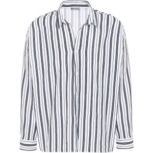 Dandalo Overhemd  navy / wit