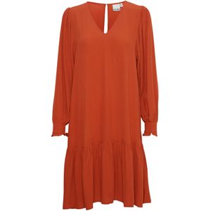 ICHI Jurk 'CALOVA'  roestrood