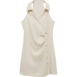 MANGO Blousejurk  lichtbeige