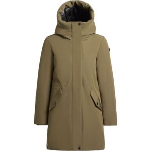 khujo - Diance - Tussenmantel - Kaki - Aansluitende Pasvorm - Waterafstotend