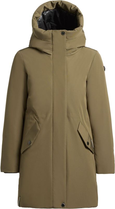 khujo - Diance - Tussenmantel - Kaki - Aansluitende Pasvorm - Waterafstotend