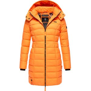 MARIKOO Wintermantel 'Abendsternchen'  oranje / zwart