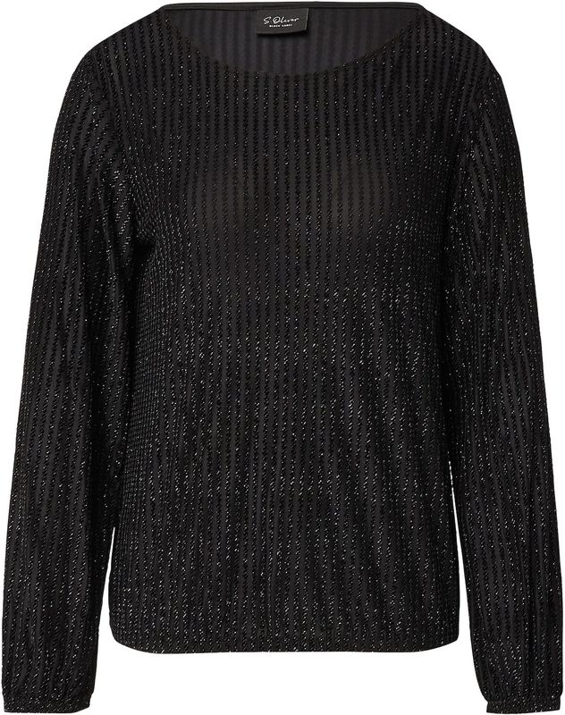 s.Oliver Shirt  zwart