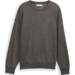 TOM TAILOR DENIM Sweatshirt  zwart