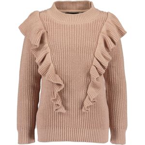 Blue Seven - Gebreide Trui - Roze - Regular Fit - Lange Mouwen - 100% Katoen