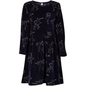 happy girls Jurk  navy / wit