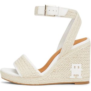 TOMMY HILFIGER Sandaal  ecru / wit