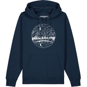Watapparel Sweatshirt  navy / wit