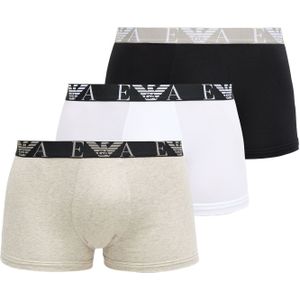 Emporio Armani Boxershorts  beige gemêleerd / zwart / wit