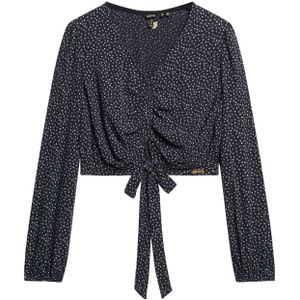 Superdry - Vintage Tie Front - Blouse - Lange Mouwen