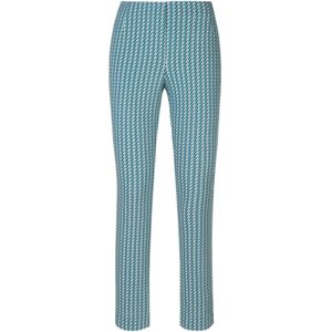 MADELEINE Broek  blauw / turquoise / wit