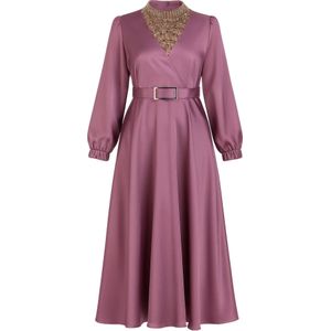 MODAMIHRAM Avondjurk  goud / oudroze