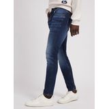 Guess - Klassieke Denim Jeans - Blauw - Heren - Slim-fit - Vijf Zakken