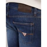 Guess - Klassieke Denim Jeans - Blauw - Heren - Slim-fit - Vijf Zakken