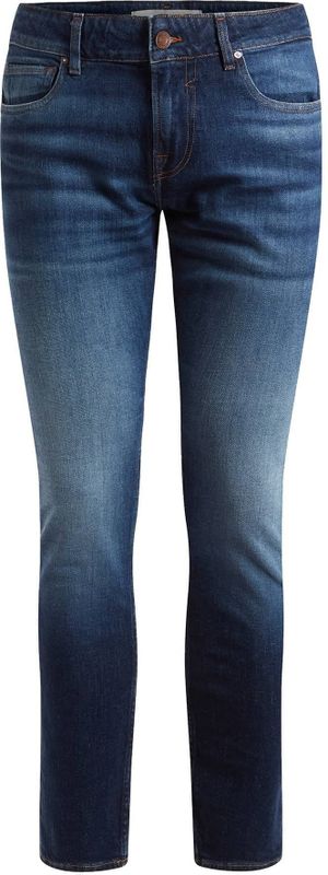 Guess - Klassieke Denim Jeans - Blauw - Heren - Slim-fit - Vijf Zakken
