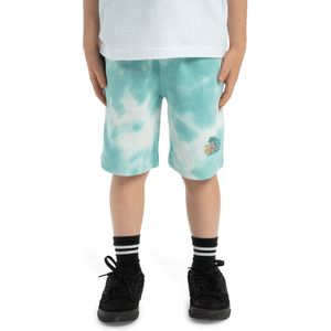QUIKSILVER Broek 'Tie Dye'  turquoise / wit