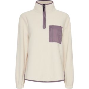 Oxmo Trui 'Piala'  beige / mauve