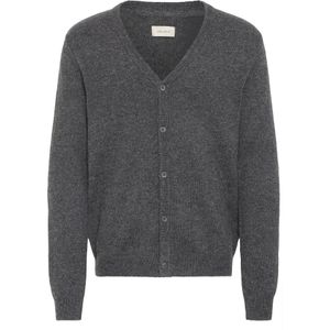 Blend - BHBRANKO - Cardigan - Iron Gate Melange - Lange Mouwen - V-hals
