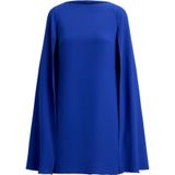 Cocktailjurk met ronde hals, model 'PETRA'