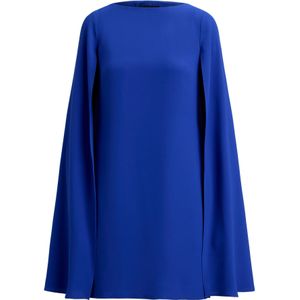 Cocktailjurk met ronde hals, model 'PETRA'