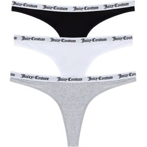 Juicy Couture String 'Dana'  grijs / zwart / wit