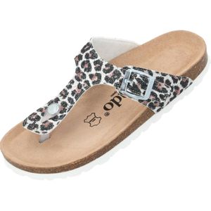 Palado Teenslipper 'Kos Wild'  bruin / zwart / zilver / wit