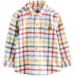 Next Overhemd  ecru / geel / donkergroen / rood
