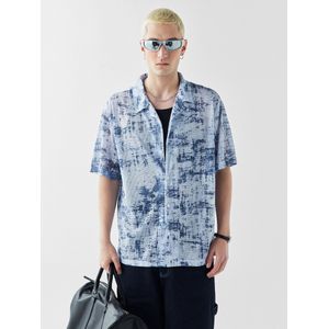 VAMOS CLO Overhemd  blauw