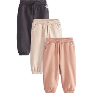 Next Broek  beige / oudroze / zwart