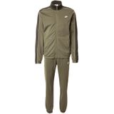 Nike Sportswear Joggingpak 'CLUB'  olijfgroen / donkergroen / wit