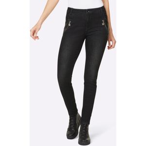 Jeans - Black - 95% Katoen, 3% Polyester, 2% Elastaan